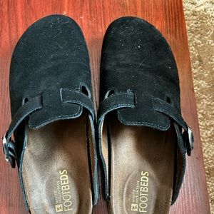 Black suede clog - 11 women’s